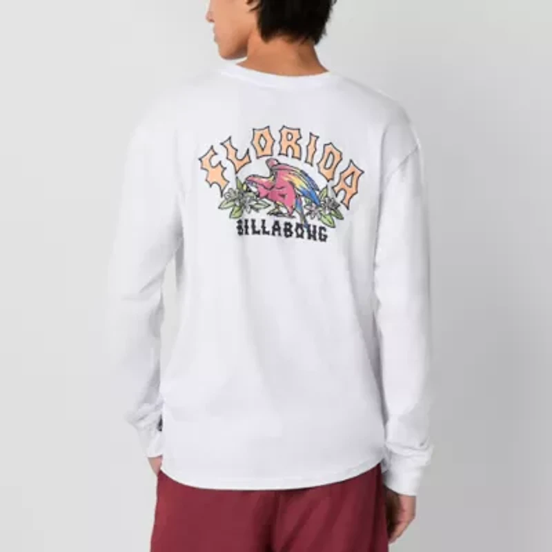 Billabong Mens Long Sleeve Graphic T-Shirt