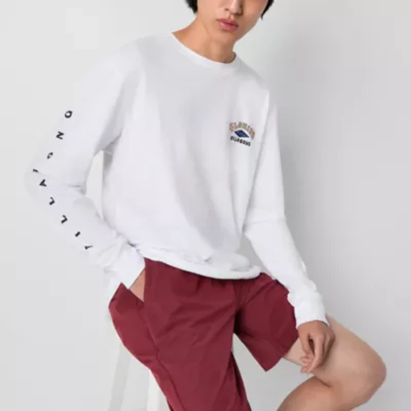 Billabong Mens Long Sleeve Graphic T-Shirt