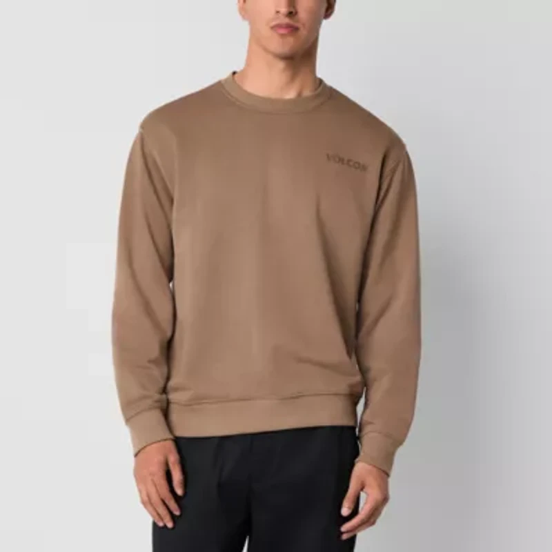 VOLCOM Mens Crew Neck Long Sleeve Sweatshirt