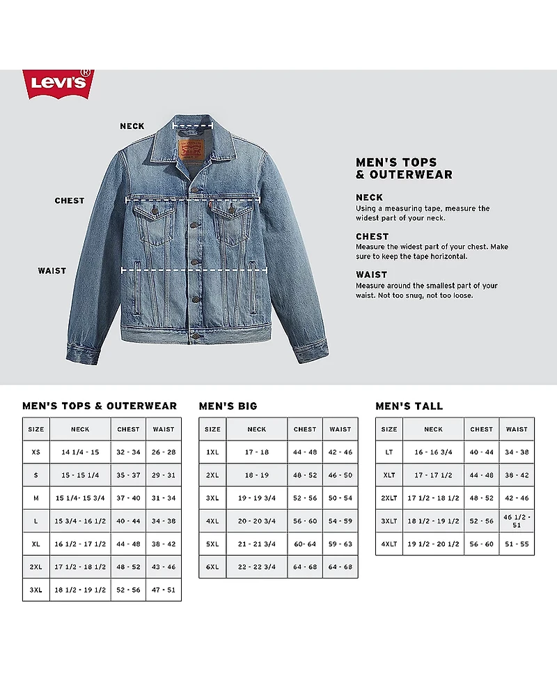 Levi's® Big and Tall Mens Long Sleeve Western Shirt