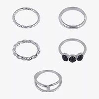 Arizona Womens Oval Ring Set