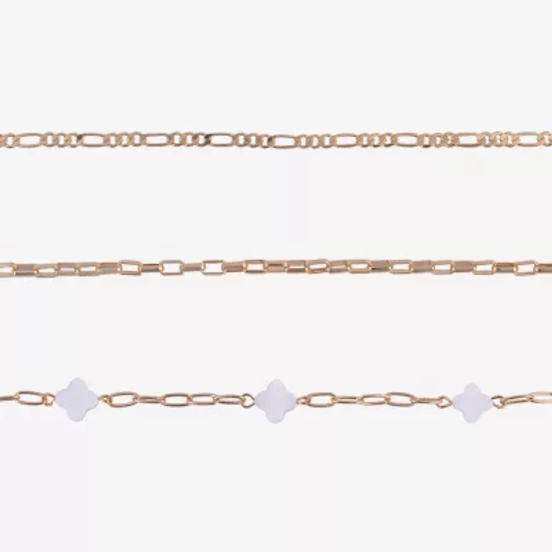 Arizona Womens Flower 3-pc. Necklace Set