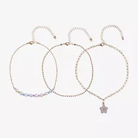 Arizona Womens Flower 3-pc. Necklace Set