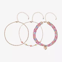 Arizona Womens Flower 3-pc. Necklace Set