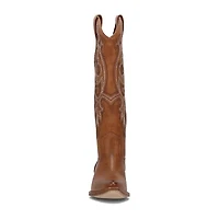 Frye and Co. Womens Irlene Stacked Heel Cowboy Boots
