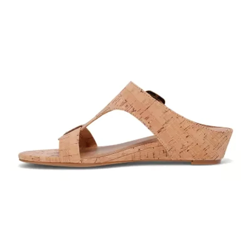 Frye and Co. Womens Ionia Wedge Sandals