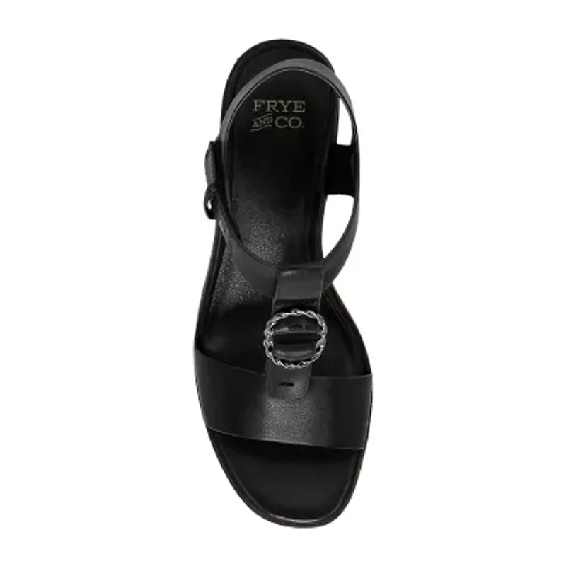 Frye and Co. Womens Katana Heeled Sandals
