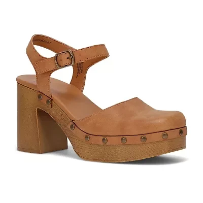 Frye and Co. Francoise Womens Round Closed Toe Clogs