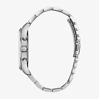Bulova Mens Chronograph Silver Tone Stainless Steel Bracelet Watch 96b305