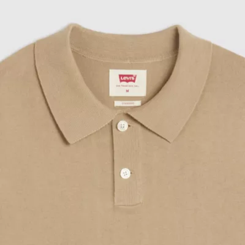 Levi's® Mens Short Sleeve Sweater Polo Shirt