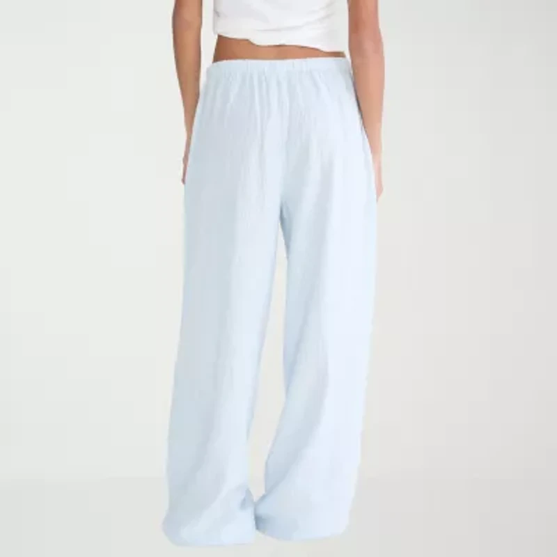 AEROPOSTALE Womens Juniors Wide Leg High Rise Pull-On Pant