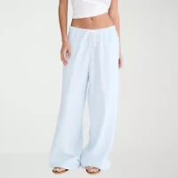 AEROPOSTALE Womens Juniors Wide Leg High Rise Pull-On Pant