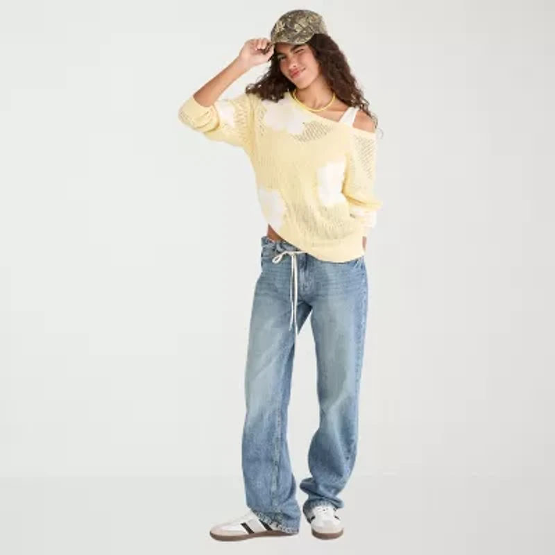 AEROPOSTALE Juniors Womens Long Sleeve Pullover Sweater