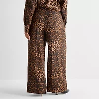 Ashley Graham Womens Straight Trouser