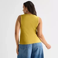 Ashley Graham U Neck Tank