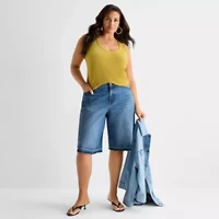 Ashley Graham U Neck Tank