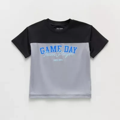 Okie Dokie Active Toddler & Little Boys Crew Neck Short Sleeve Graphic T-Shirt