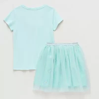 Disney Collection Little & Big Kid Girls 2-pc. Cinderella Skirt Set