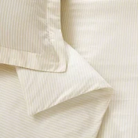 Brooklyn Loom Pinstripe 3-pc. Easy Care Duvet Cover Set