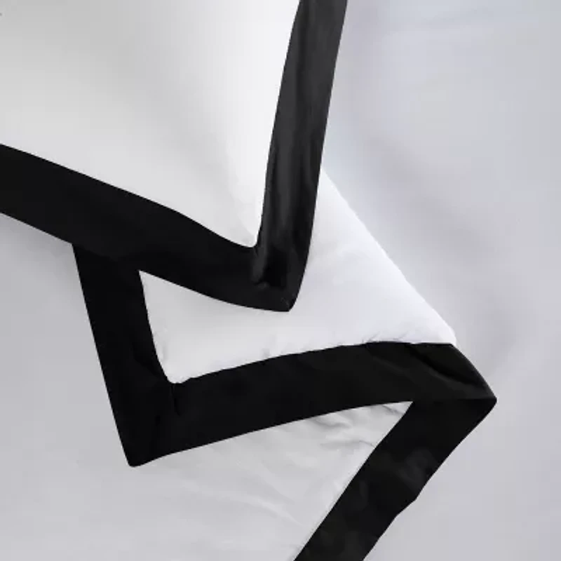 Brooklyn Loom Hotel Border 3-pc. Easy Care Comforter Set