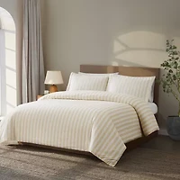 Brooklyn Loom Levi Stripe Easy Care Comforter Set
