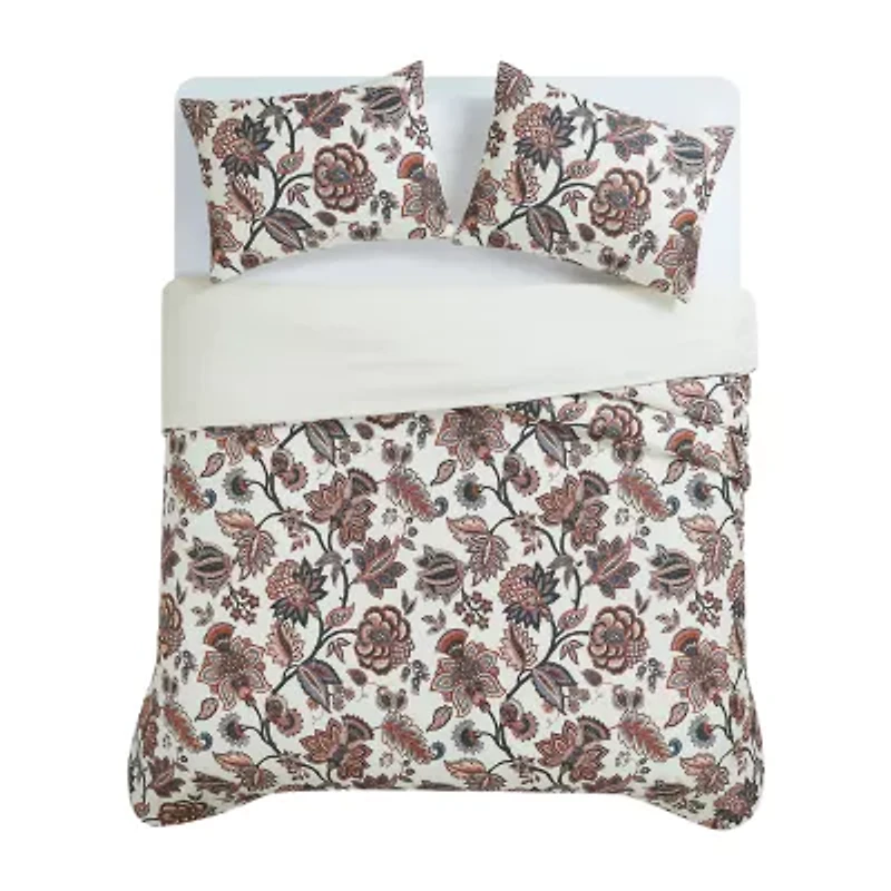 Cannon Chloe Jacobean Easy Care Comforter Set