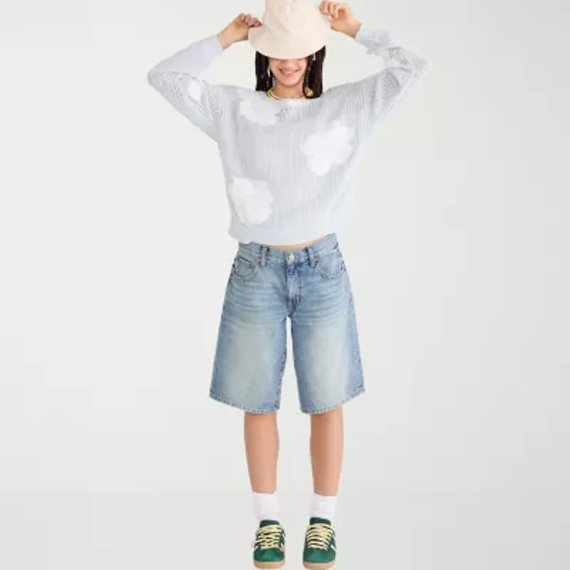 AEROPOSTALE Juniors Womens Long Sleeve Pullover Sweater