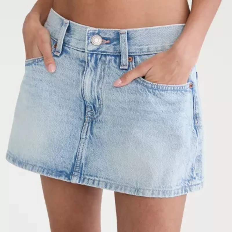 AEROPOSTALE Womens High Rise Juniors Skort