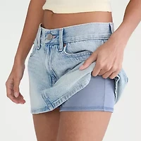 AEROPOSTALE Womens High Rise Juniors Skort