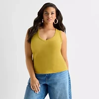 Ashley Graham U Neck Tank