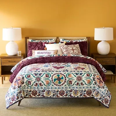 Jenny Martinez Berta 3-pc. Medallion Midweight Comforter Set