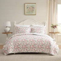 Laura Ashley Sweet Memories 3-pc. Quilt Set