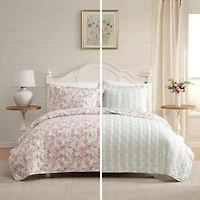 Laura Ashley Sweet Memories 3-pc. Quilt Set