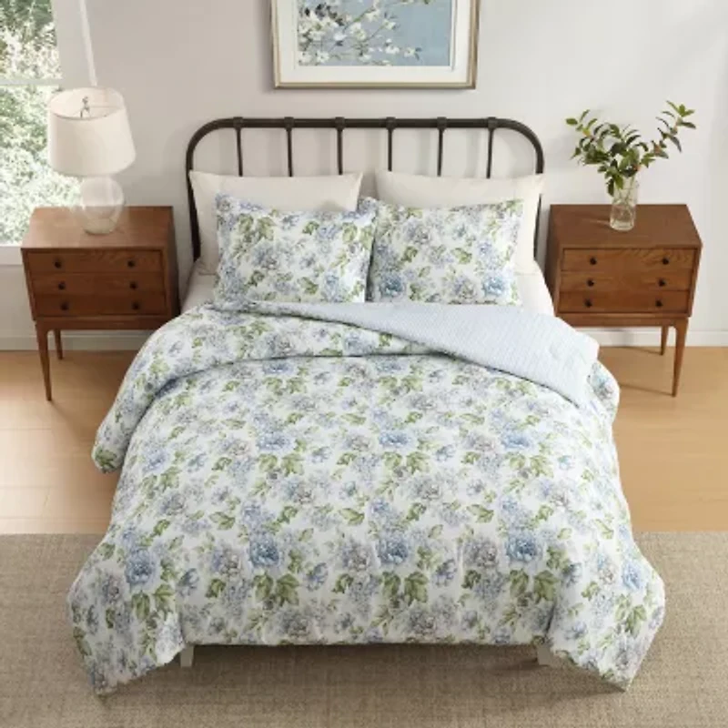 Laura Ashley Tapestry Rose 3-pc. Comforter Set