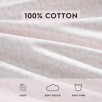 Laura Ashley 200tc Cotton Percale Sheet Set