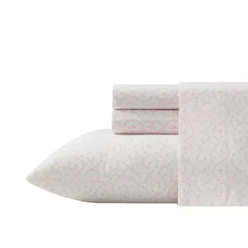 Laura Ashley 200tc Cotton Percale Sheet Set