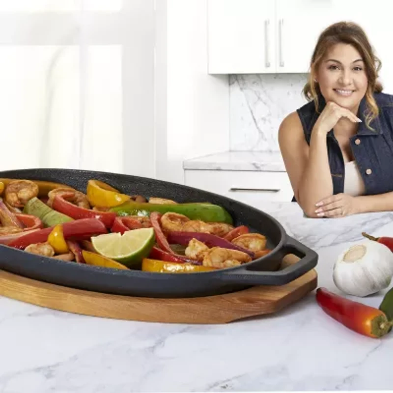 Jenny Martinez Cast Iron 2-pc. Fajita Pan Set