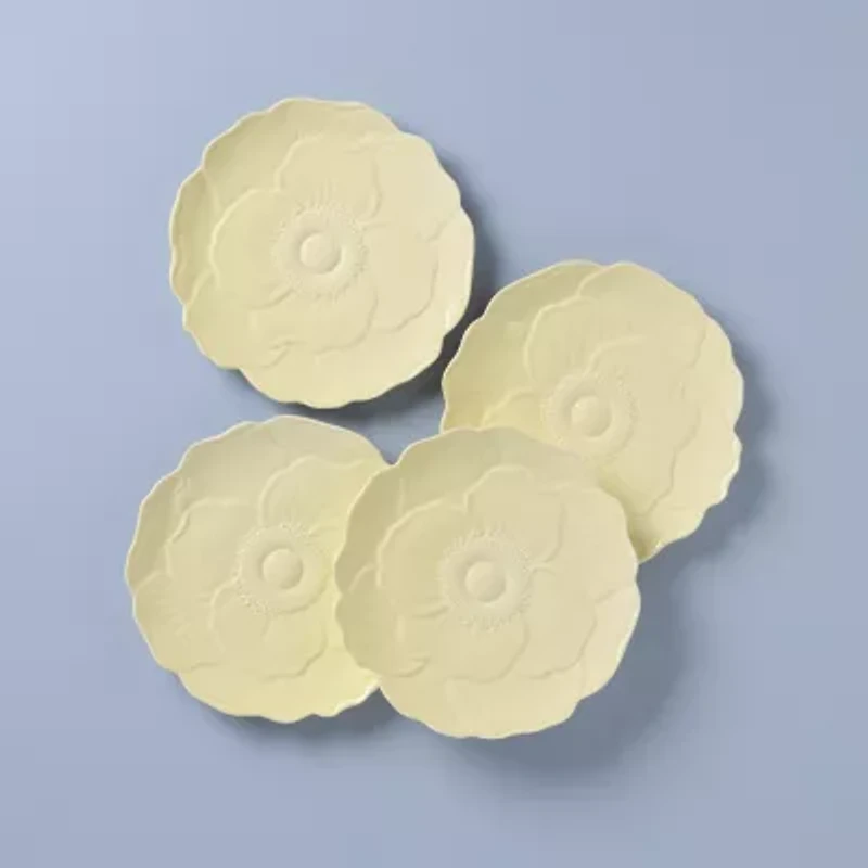Lenox Butterfly Meadow 4-pc. Porcelain Appetizer Plate