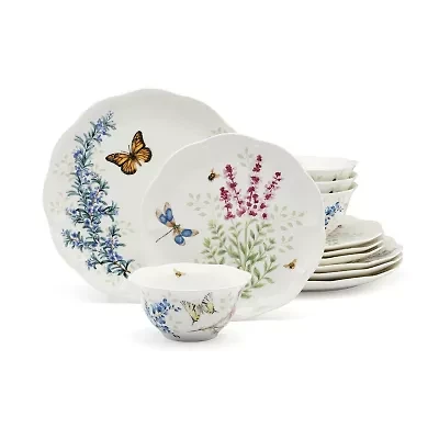 Lenox Butterfly Meadow 12-pc. Porcelain Dinnerware Set