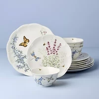 Lenox Butterfly Meadow 12-pc. Porcelain Dinnerware Set