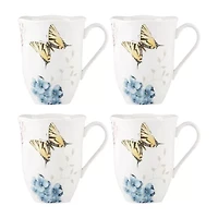 Lenox Butterfly Meadow 4-pc. Floral Coffee Mug