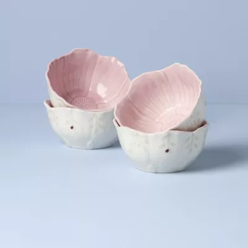 Lenox Butterfly Meadow 4-pc. Porcelain Ice Cream Bowl