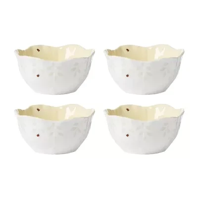 Lenox Butterfly Meadow 4-pc. Porcelain Ice Cream Bowl