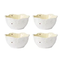 Lenox Butterfly Meadow 4-pc. Porcelain Ice Cream Bowl