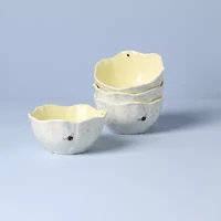 Lenox Butterfly Meadow 4-pc. Porcelain Ice Cream Bowl