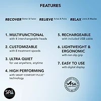 Spa Sciences Recovery Smartgun Massager