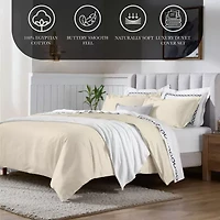 SUPERIOR® Egyptian Cotton 650tc Classic Soft Reversible Duvet Cover
