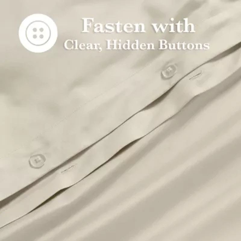 SUPERIOR® Egyptian Cotton 650tc Classic Soft Reversible Duvet Cover