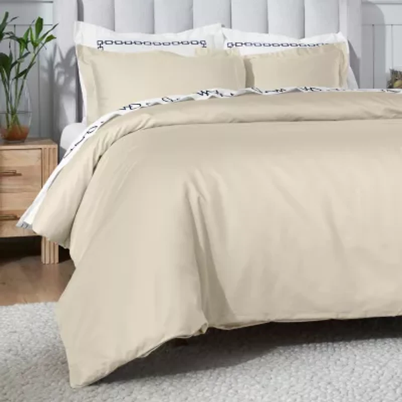 SUPERIOR® Egyptian Cotton 650tc Classic Soft Reversible Duvet Cover