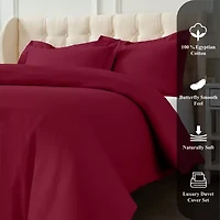 SUPERIOR® Egyptian Cotton 1200tc Premium Heavyweight Reversible Duvet Cover